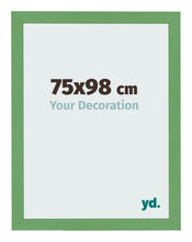 Fotolijst 75x98 cm Groen MDF Bologna Voorzijde Maat | Yourdecoration.nl