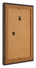 Fotolijst 75x98cm Eiken Donker MDF Lazio Achterzijde Schuin | Yourdecoration.nl