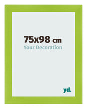 Fotolijst 75x98cm Groen MDF Pisa Voorzijde Maat | Yourdecoration.nl