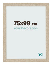 Fotolijst 75x98cm Sonoma Eiken MDF Bologna Voorzijde Maat | Yourdecoration.nl