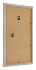 Fotolijst 75x98cm Zilver Mat MDF Bologna Achterzijde Schuin | Yourdecoration.nl