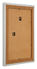 Fotolijst 75x98cm Zilver Mat MDF Lazio Achterzijde Schuin | Yourdecoration.nl
