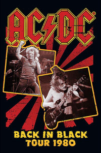 GBeye Ac/Dc Back In Black 80 Poster 61x91,5cm | Yourdecoration.nl