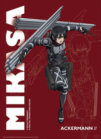 GBeye Attack On Titan Season 4 Mikasa Poster 38x52cm | Yourdecoration.nl