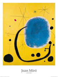 Joan Miro  L'oro dell'Azzurro Kunstdruk 60x80cm | Yourdecoration.nl