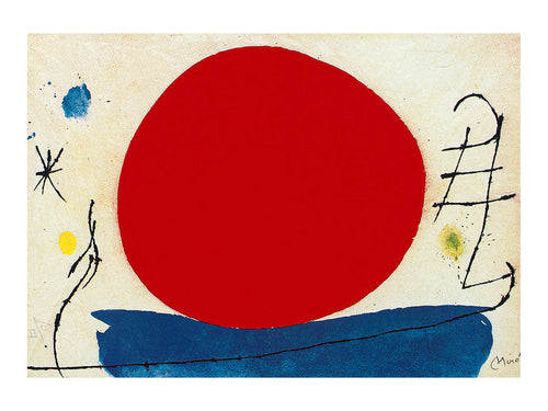 Joan Miro  Senzo titolo, 1967 Kunstdruk 80x60cm | Yourdecoration.nl