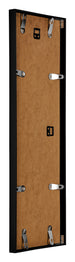 Kent Aluminium Fotolijst 20x60cm Zwart Mat Achterzijde Schuin | Yourdecoration.nl