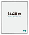 Kent Aluminium Fotolijst 24x30cm Platina Voorzijde Maat | Yourdecoration.nl