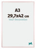 Kent Aluminium Fotolijst 29 7x42cm A3 Koper Voorzijde Maat | Yourdecoration.nl
