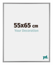 Kent Aluminium Fotolijst 55x65cm Platina Voorzijde Maat | Yourdecoration.nl