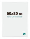 Kent Aluminium Fotolijst 60x80cm Wit Hoogglans Voorzijde Maat | Yourdecoration.nl