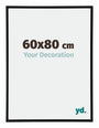 Kent Aluminium Fotolijst 60x80cm Zwart Mat Voorzijde Maat | Yourdecoration.nl