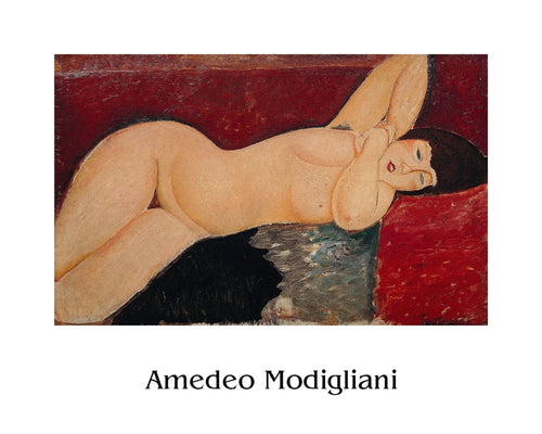 Kunstdruk Amedeo Modigliani Liegender Akt ll xcm AMO 2001 PGM | Yourdecoration.nl