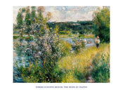 Kunstdruk Auguste Renoir The Seine at Chatou 80x60cm REN 91 | Yourdecoration.nl