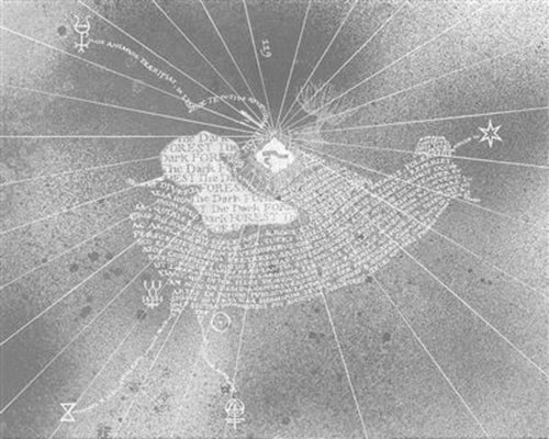 Kunstdruk Harry Potter Marauders Map Inky 50x40cm Pyramid PPR53248 | Yourdecoration.nl
