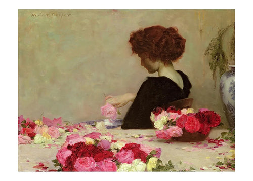 Kunstdruk Herbert James Draper Pot Pourri 70x50cm HJD 01 | Yourdecoration.nl