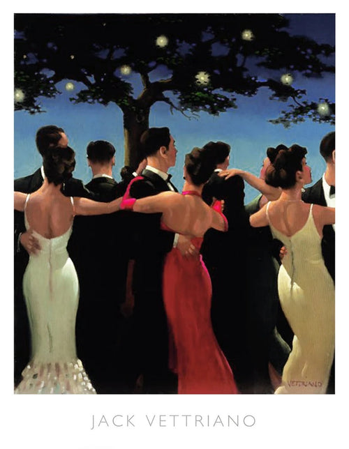 Kunstdruk Jack Vettriano Waltzers 1 60x80cm JKV 56 | Yourdecoration.nl