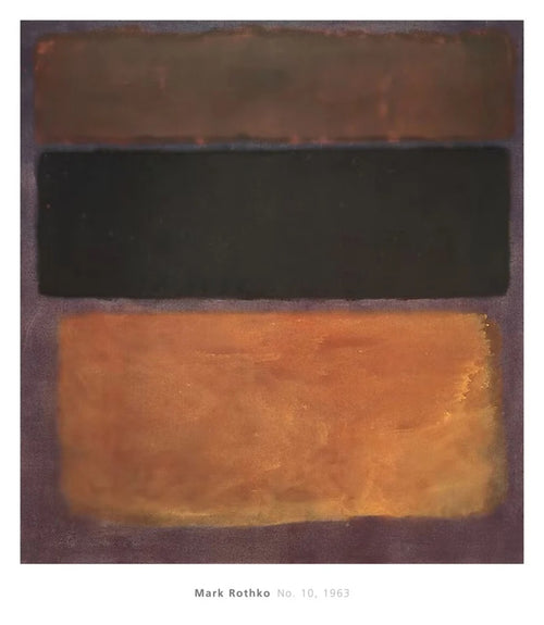 Kunstdruk Mark Rothko No 10 1963 101 5x116 5cm MKR 119 | Yourdecoration.nl