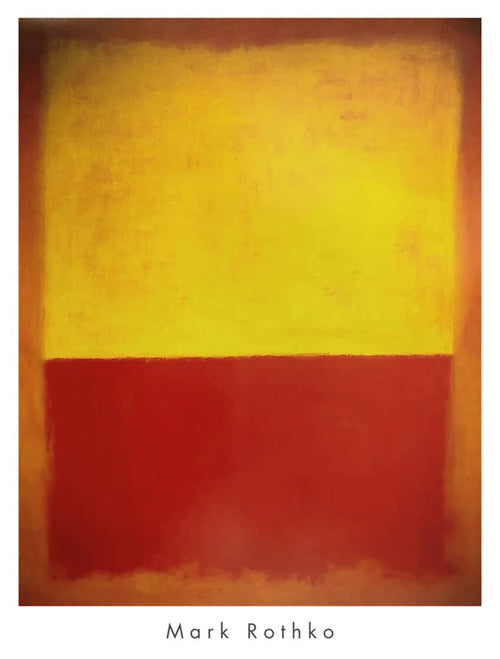 Kunstdruk Mark Rothko No 12 1954 71x94cm MKR 813 | Yourdecoration.nl