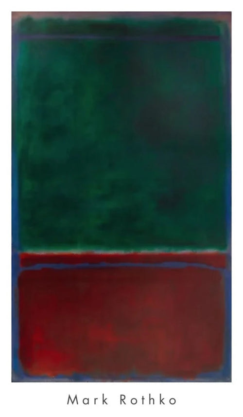 Kunstdruk Mark Rothko No 7 1953 53 5x91 5cm MKR 851 | Yourdecoration.nl