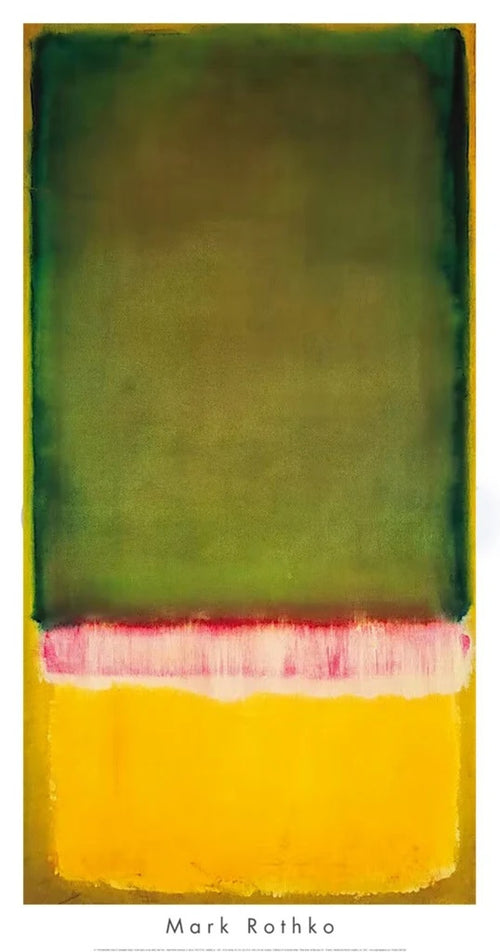 Kunstdruk Mark Rothko Untitled 1949 53x101 5cm MKR 464 | Yourdecoration.nl