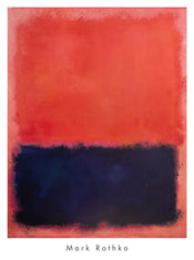 Kunstdruk Mark Rothko Untitled 1960 61 66x89cm MKR 819 | Yourdecoration.nl