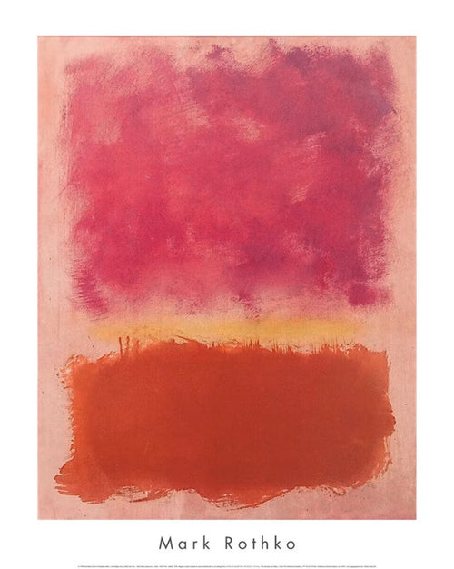 Kunstdruk Mark Rothko Untitled 1985 61x76cm MKR 956 | Yourdecoration.nl
