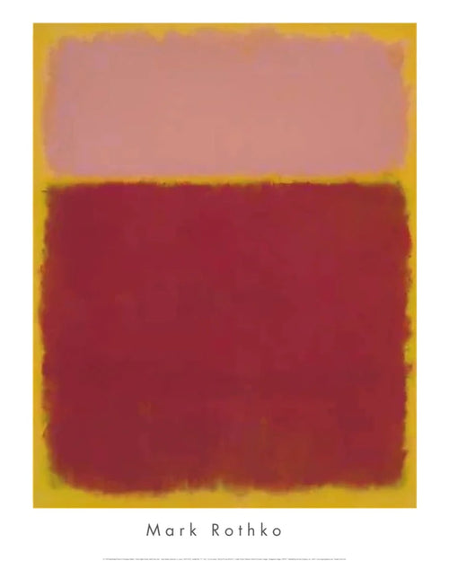 Kunstdruk Mark Rothko Untitled No 17 1961 61x76cm MKR 957 | Yourdecoration.nl
