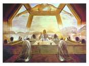 Kunstdruk Salvador Dali La Cene 80x60cm SD 877 | Yourdecoration.nl