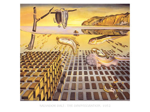 Kunstdruk Salvador Dali La Desintegration de la Persistance de la Memoire 80x60cm SD 508 PGM | Yourdecoration.nl