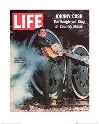 Kunstdruk Time Life Johnny Cash Cover 1969 40x50cm Pyramid PPR43223 | Yourdecoration.nl