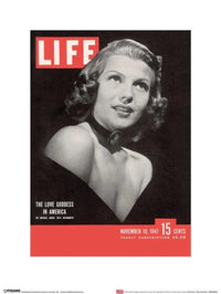 Kunstdruk Time Life Life Cover Rita Hayworth 30x40cm Pyramid PPR44046 | Yourdecoration.nl