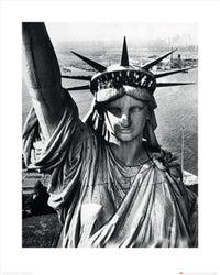Kunstdruk Time Life Statue Of Liberty 40x50cm Pyramid PPR43216 | Yourdecoration.nl