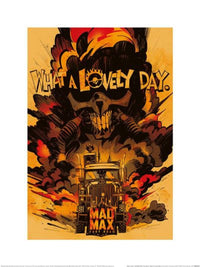 Kunstdruk Wb100 Mad max Fury Road what A Lovely Day 30x40cm Pyramid PPR54373 | Yourdecoration.nl