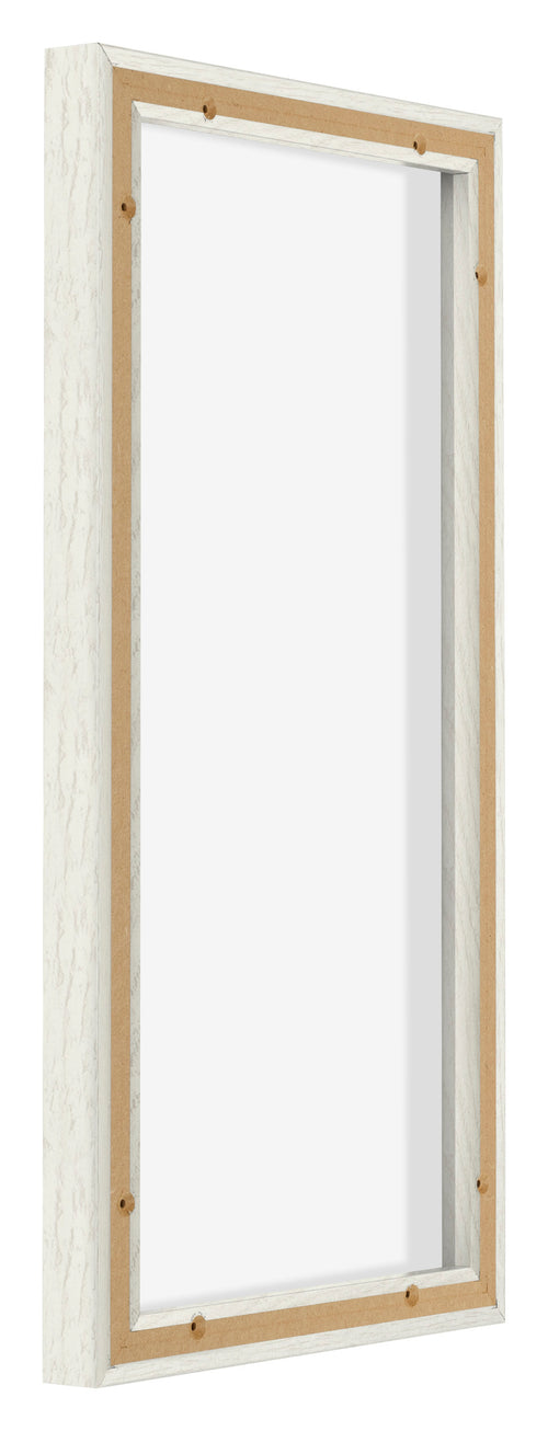 Lyon MDF Baklijst 1 2 White Wash Achterzijde Schuin | Yourdecoration.nl