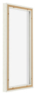 Lyon MDF Baklijst 1 2 White Wash Achterzijde Schuin | Yourdecoration.nl
