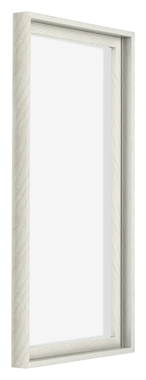 Lyon MDF Baklijst 1 2 White Wash Voorzijde Schuin | Yourdecoration.nl