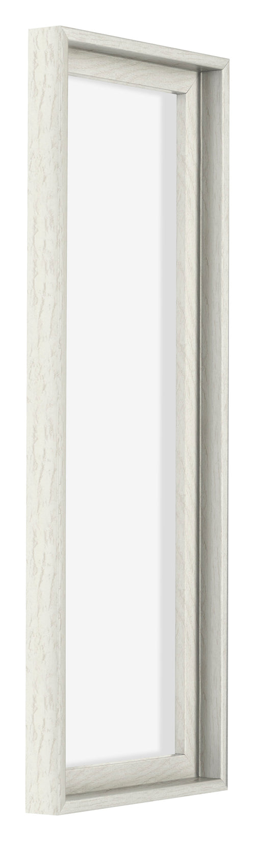 Lyon MDF Baklijst 1 3 White Wash Voorzijde Schuin | Yourdecoration.nl