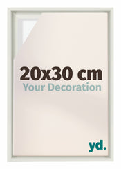 Lyon MDF Baklijst 20x30cm Wit Mat Voorzijde Maat | Yourdecoration.nl