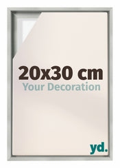 Lyon MDF Baklijst 20x30cm Zilver Mat Voorzijde Maat | Yourdecoration.nl