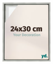 Lyon MDF Baklijst 24x30cm Zilver Mat Voorzijde Maat | Yourdecoration.nl
