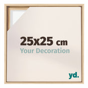 Lyon MDF Baklijst 25x25cm Beuken Voorzijde Maat | Yourdecoration.nl