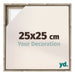 Lyon MDF Baklijst 25x25cm Sonoma Eiken Voorzijde Maat | Yourdecoration.nl