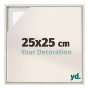 Lyon MDF Baklijst 25x25cm White Wash Voorzijde Maat | Yourdecoration.nl