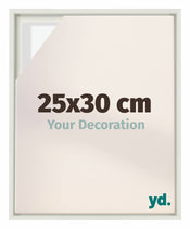 Lyon MDF Baklijst 25x30cm Wit Mat Voorzijde Maat | Yourdecoration.nl