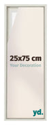 Lyon MDF Baklijst 25x75cm White Wash Voorzijde Maat | Yourdecoration.nl