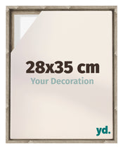 Lyon MDF Baklijst 28x35cm Sonoma Eiken Voorzijde Maat | Yourdecoration.nl