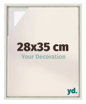 Lyon MDF Baklijst 28x35cm White Wash Voorzijde Maat | Yourdecoration.nl