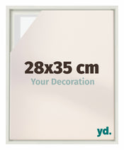 Lyon MDF Baklijst 28x35cm Wit Mat Voorzijde Maat | Yourdecoration.nl