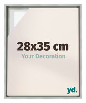 Lyon MDF Baklijst 28x35cm Zilver Mat Voorzijde Maat | Yourdecoration.nl